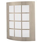 ARB-003L | Arbotante decorativo de LED 15 W acero inoxidable luz cálida