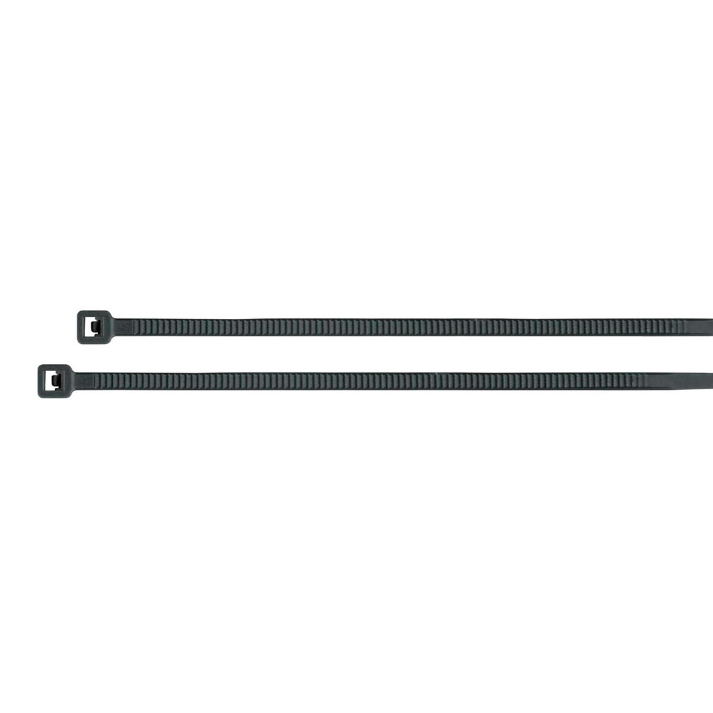 CIN-1815N | Bolsa con 100 cinchos plásticos 18 lb, 150x2.5 mm, negros