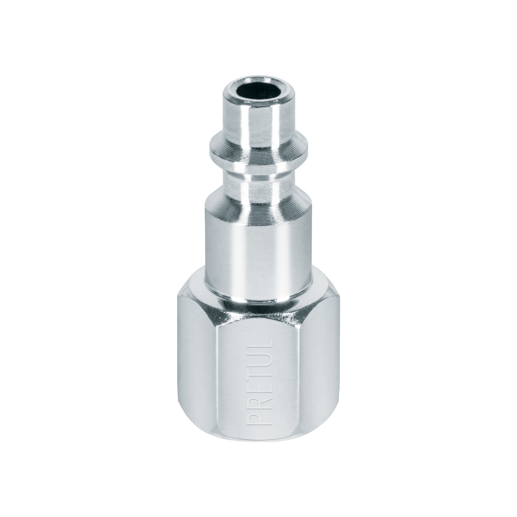 CORAL-HEM-1/4P | Conector rápido, tipo M, cuerda 1/4 NPT, hembra Pretul
