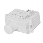 DIM-IB | Dimmer giratorio, línea Italiana, color blanco, Volteck