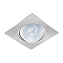 EMP-108L   | Luminario de LED 5 W empotrar cuadrado cromo spot dirigible