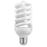 F-24E | Lámpara espiral T4 24 W luz de día en blíster, Volteck