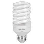 F-25EM | Lámpara espiral mini T2 25 W luz de día en blíster, Volteck