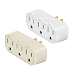 MUL-320G | Multicontacto de barra triple aterrizado, a granel, Volteck