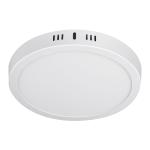 PLA-207LC | Luminario blanco de LED 18 W redondo tipo plafón luz cálida
