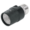 POBA-19 | Portalámpara de PVC, con sensor de luz, Volteck
