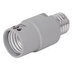 POBA-21 | Portalámpara con sensor de luz, Volteck