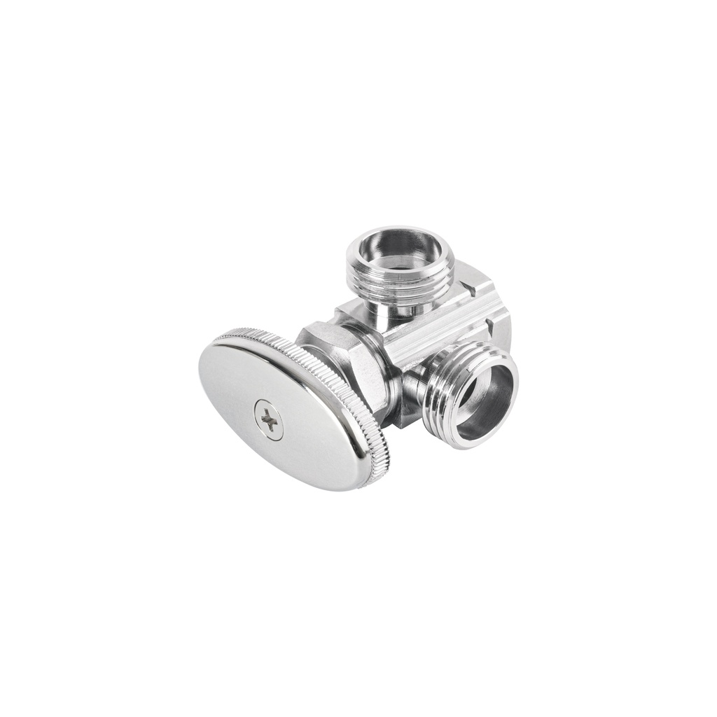 ANG-12 | Llave angular 1/2'x doble salida 1/2', Foset