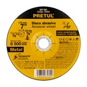 ABT-561 | Disco Tipo 27 de 7' x 6.2 mm desbaste de metal, Pretul