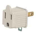AD-32G-G | Adaptador 3 a 2, gris, a granel, Volteck
