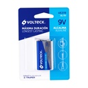 AL-9V | Pila alcalina 9v, blister, Volteck
