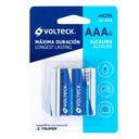 AL-AAA | Blíster con 4 pilas alcalinas tamaño AAA, Volteck