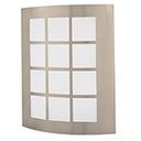 ARB-003L | Arbotante decorativo de LED 15 W acero inoxidable luz cálida