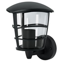 ARB-105S | Arbotante tipo farol moderno soportado, lámpara no incluida