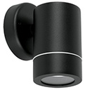 ARB-203S | Arbotante de acento 1 spot negro, lámpara no incluida