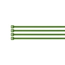 CIN-4015V | Bolsa con 50 cinchos plásticos 40 lb, 150 x 3.5 mm, verdes