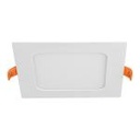 EMP-400LC | Luminario ultra delgado LED 6 W empotrar cuadrado luz cálida