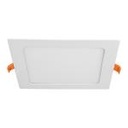 EMP-401LC | Luminario ultra delgado LED 12W empotrar cuadrado luz cálida