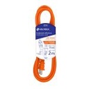 ER-2X16 | Extensión eléctrica de uso rudo 2 m 2x16 AWG, Volteck