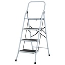 ESTU-4P | Escalera tubular, plegable, 4 peldaños, Pretul