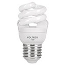 F-5EM | Lámpara espiral mini T2 5 W luz de día en blíster, Volteck