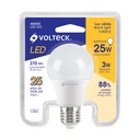 LED-30C | Lámpara LED A19 3 W (equiv. 25 W), luz cálida, blíster