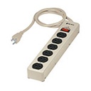 MUL-660 | Multicontacto 14 AWG 6 entradas supresor de picos 600 joules