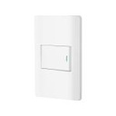 PA-APSE15-LB | Placa armada blanca 1 interruptor 1.5 módulos, Lisboa