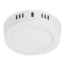 PLA-203LC | Luminario blanco de LED 6 W redondo tipo plafón luz cálida
