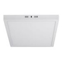 PLA-213L | Luminario LED cuadrado tipo plafón 24 W, blanco, luz de día