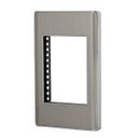 PPTR-LA | Placa de acero inox con 1 ventana 3 módulos, línea Lisboa