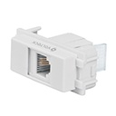 TE-IB | Toma de teléfono, línea Italiana, color blanco, Volteck