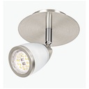 SOB-311S | Luminario de sobreponer 1 spot base GU10, Verona, Volteck