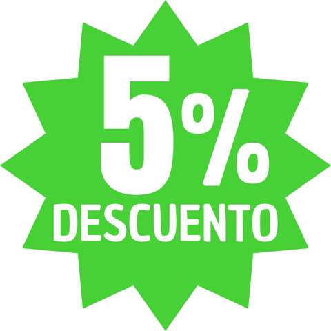 Productos con el 5% de descuento este mes