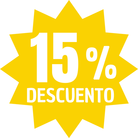 Productos con el 15% de descuento este mes