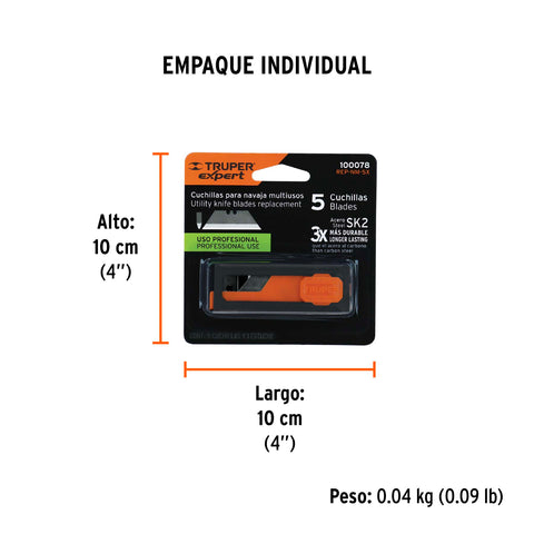 Dispensador con 5 cuchillas para NV-7X y NM-6, Expert | REP-NM-5X | 100078
