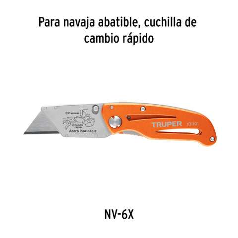 Dispensador con 10 cuchillas para NV-7X y NM-6, Expert | REP-NM-10X | 100079