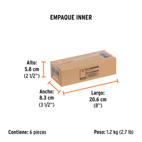 Estuche con 10 cuchillas SK2 de 25 mm para cutter, Expert | REP-CUT-7X | 100130