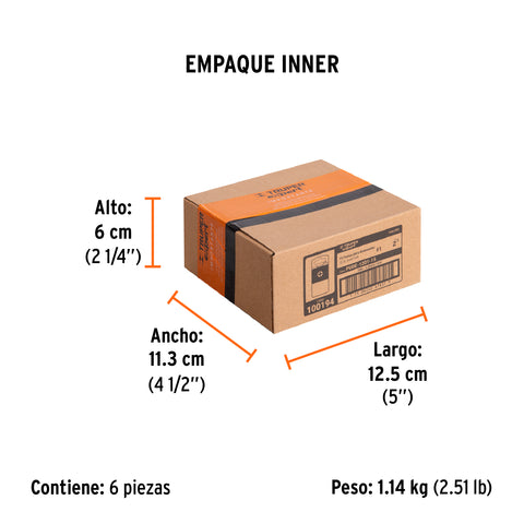Estuche con 15 puntas de cruz PH1 largo 2', Truper Expert | PUDE-1201-15 | 100194