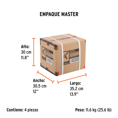 Combo esmeriladora 4-1/2', 850W,lentes y flexómetro,ERGO-PRO | COMBOE-4580ALF | 100250