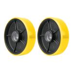 2 Ruedas para patín traspaleta de 2.5 ton PAT-2.5PU, Truper | RU-PAT-PUR | 100255