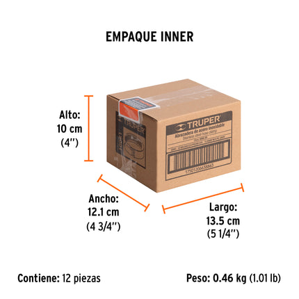 Bolsa c/4 mini abrazaderas sin fin # 6, 1/2 - 3/4', Truper | MINI-6B | 10031