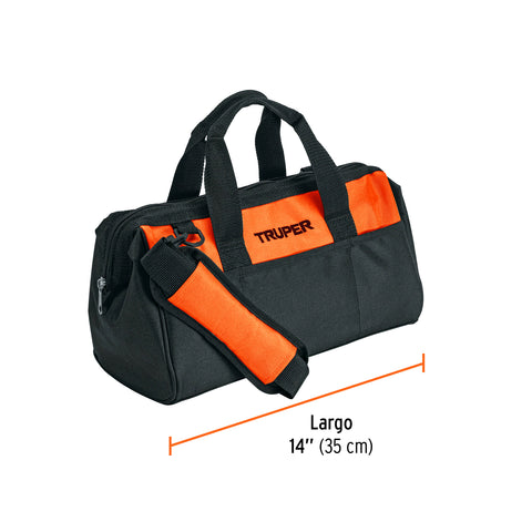 Maleta portaherramientas de 14', Truper | MALE-14 | 100376