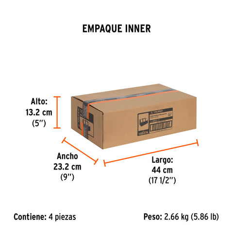 Maleta portaherramientas de 14', Truper | MALE-14 | 100376