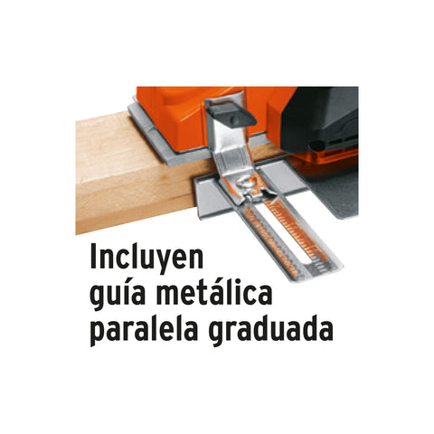 Cepillo eléctrico 3-1/4', 850W, TRUPER PRO | CEPEL-3-1/4A4 | 100502