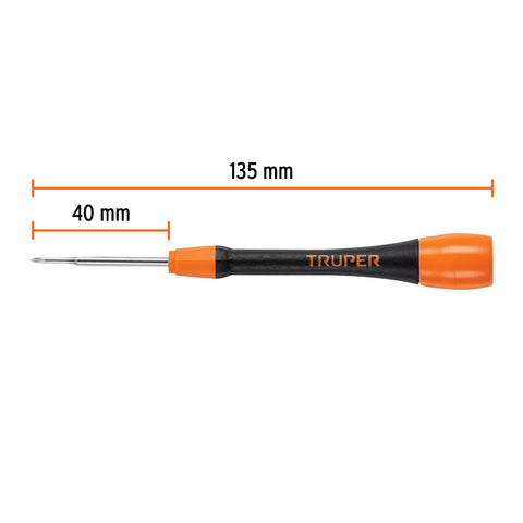 Desarmador de precisión de cruz PH000 mango ergonómico | JOY-C03 | 100668