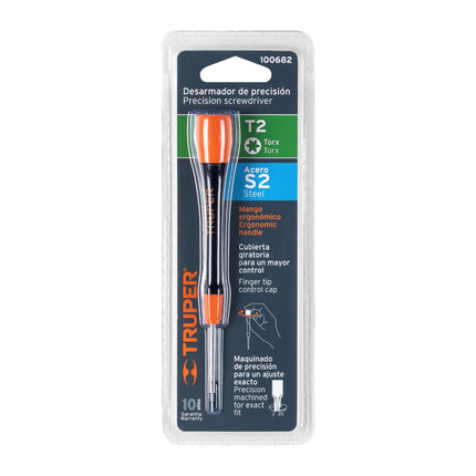Desarmador de precisión punta torx T2 mango ergonómico | JOY-T2 | 100682
