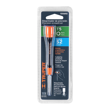 Desarmador de precisión punta torx T5 mango ergonómico | JOY-T5 | 100692