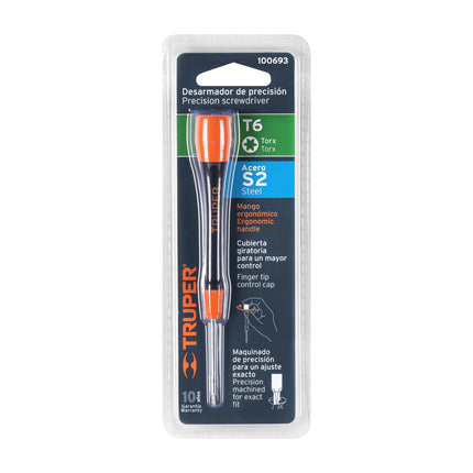 Desarmador de precisión punta torx T6 mango ergonómico | JOY-T6 | 100693