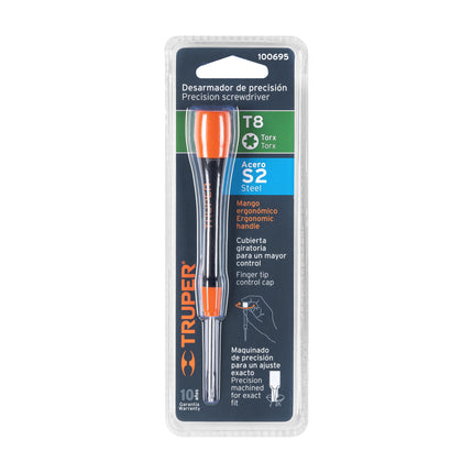 Desarmador de precisión punta torx T8 mango ergonómico | JOY-T8 | 100695